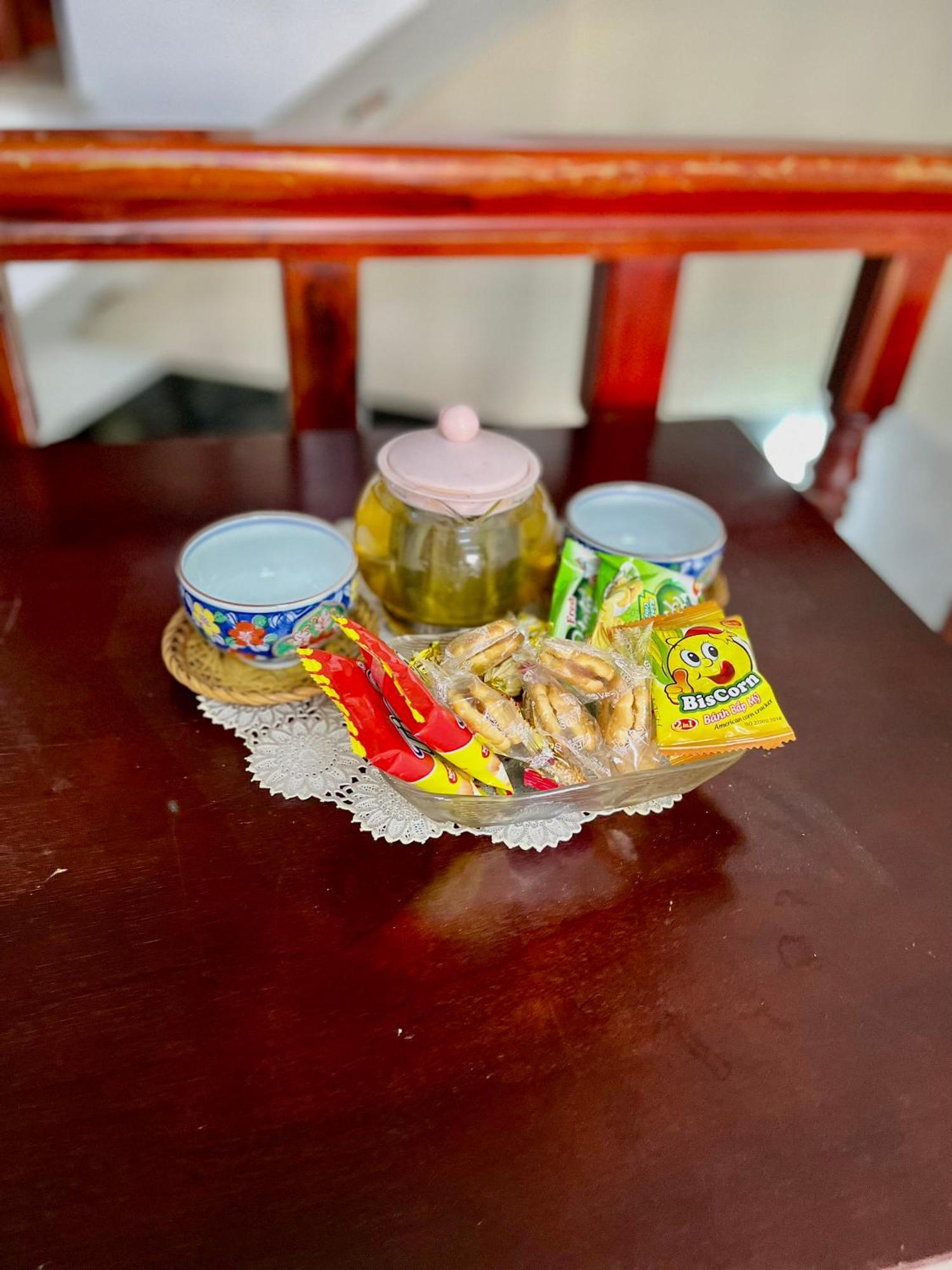 צ'או דוק Cherry Homestay - Hoang De Motel מראה חיצוני תמונה